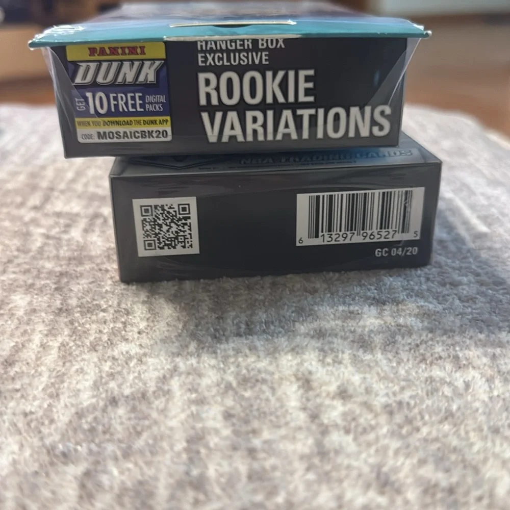 NIB 2019 2020 NBA Basketball Trading Cards Hanger Box Mosaic Panini Orange Prizm - Picture 7 of 7